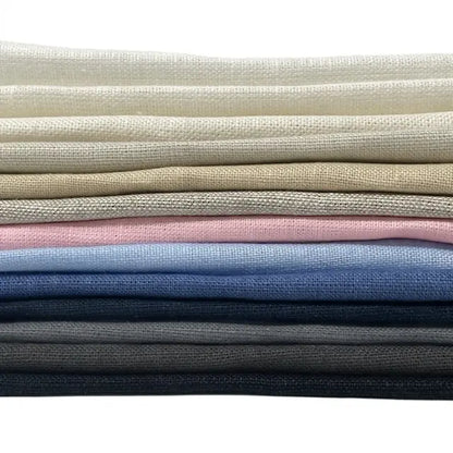Premium 100% Natural Linen Fabric By The Yard, 58"Width, CL1010