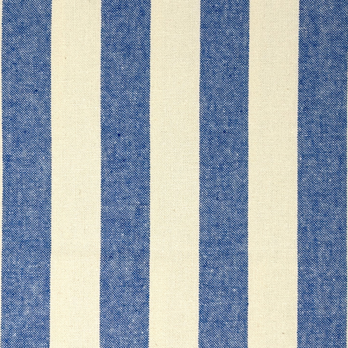 Cotton British Stripes Flat Roman Shade, CL1025