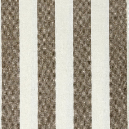 Cotton British Stripes Flat Roman Shade, CL1025