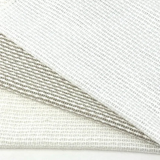Linen Blend Net Sheer Fabric by the Yard,  60”Width, CL1029