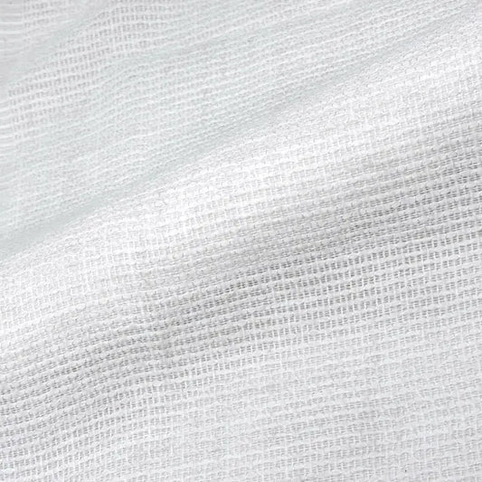Classic Weaved linen sheer Flat Roman shade | CL1029