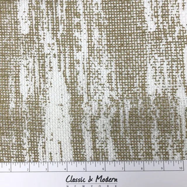 Abstract Linen Blend Sheer Fabric by the Yard, 54"Width, CL1031