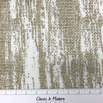Abstract Linen Blend Sheer Fabric by the Yard, 54"Width, CL1031