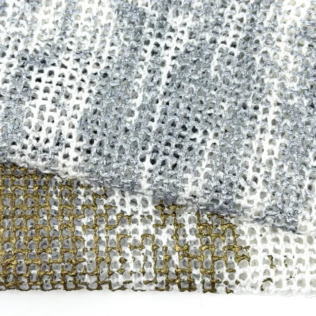 Abstract Linen Blend Sheer Fabric by the Yard, 54"Width, CL1031