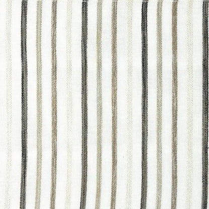 Multi Stripe Grey Indigo Sheer Linen Fabric By The Yard, 118"Width, CL1033
