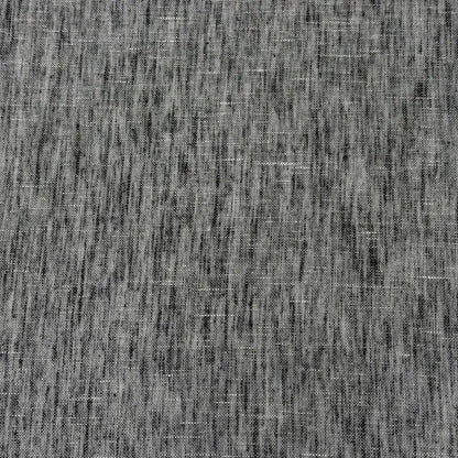 Grey Modern Sheer Linen Custom Flat Roman Shade, CL1034