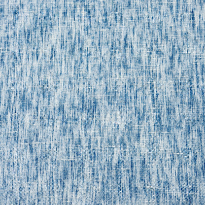 Light Grey 2 Tone Poly Linen Sheer Custom Flat Roman shade, CL1034