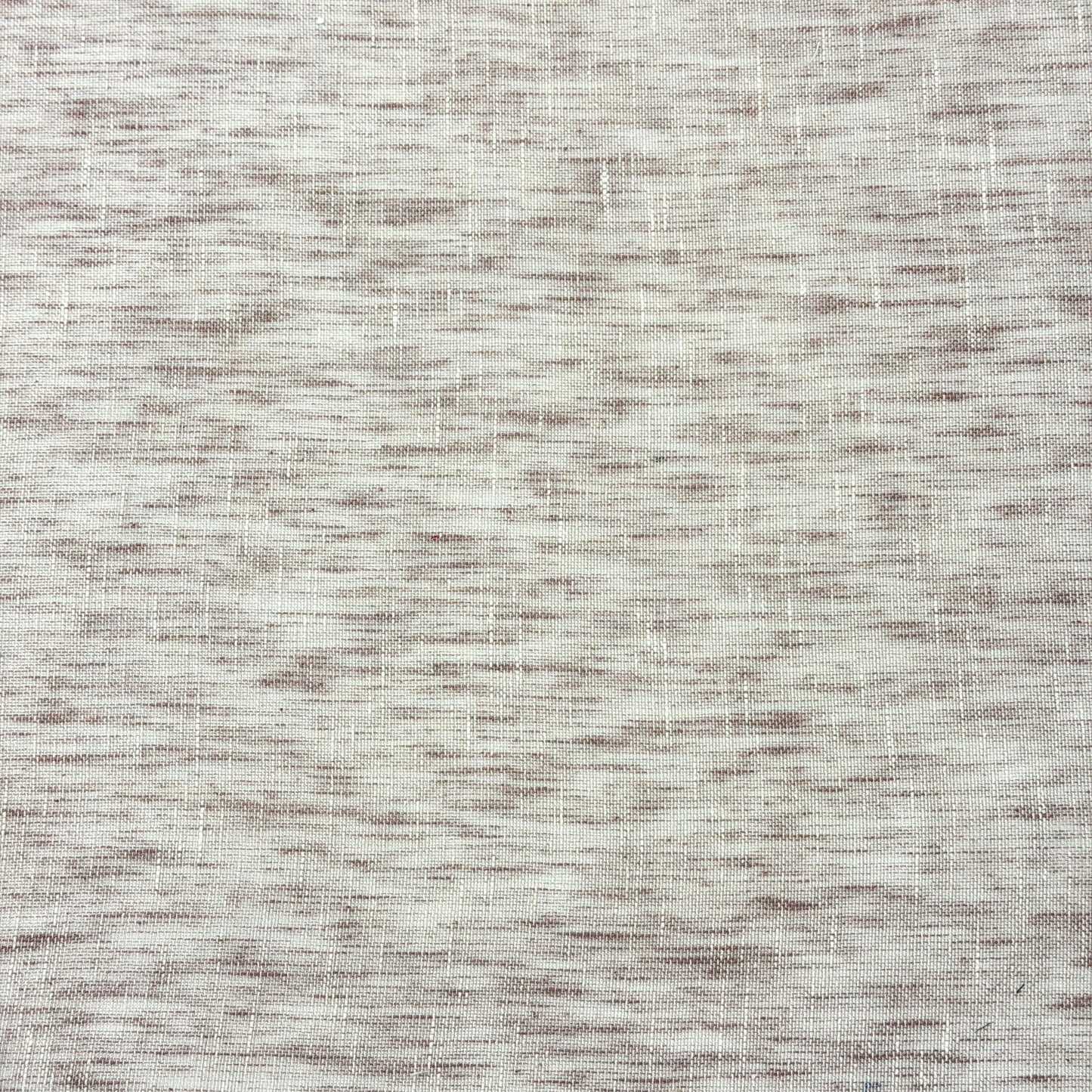 Light Grey 2 Tone Poly Linen Sheer Custom Flat Roman shade, CL1034