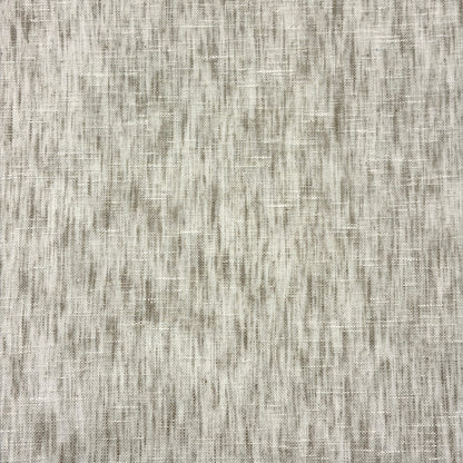 Light Grey 2 Tone Poly Linen Sheer Custom Flat Roman shade, CL1034