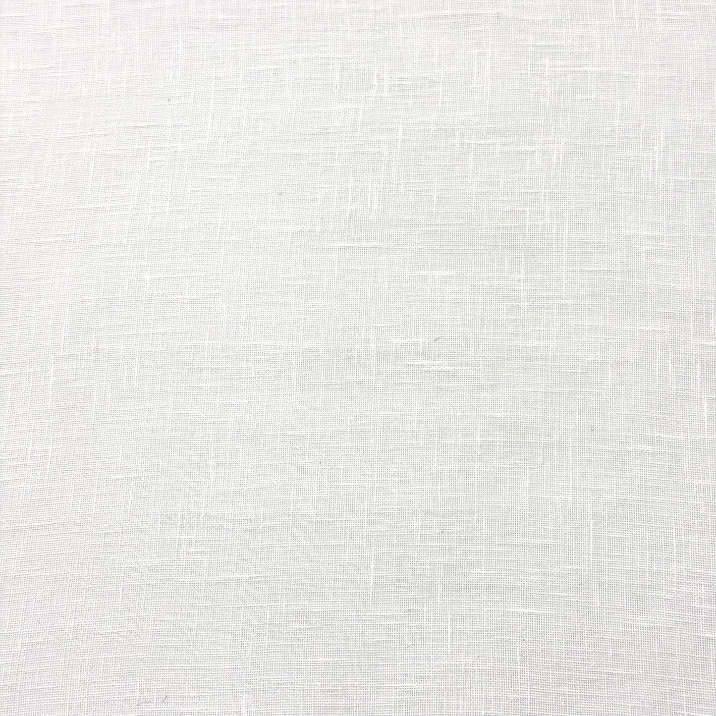 Light Grey 2 Tone Poly Linen Sheer Custom Flat Roman shade, CL1034