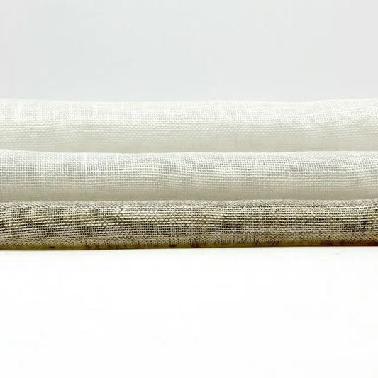 Double Width 100% Natural Rustic Sheer Linen Fabric | 118"Width | CL1035