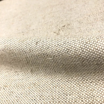 Premium Solid Slub Linen Cotton Flat Roman Shade, CL1038