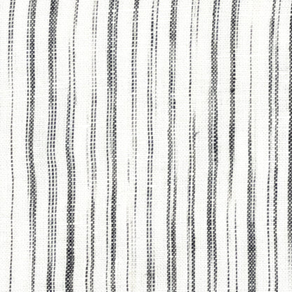 Narrow Irregular Stripe 100% Natural Linen Fabric by the Yard, 52" Width, CL1039