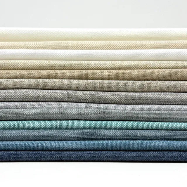 Medium Weight Blend Linen Fabric by the Yard, 54"Width, CL1040