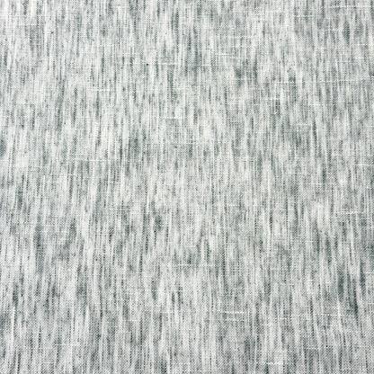 Light Grey 2 Tone Poly Linen Sheer Custom Flat Roman shade, CL1034