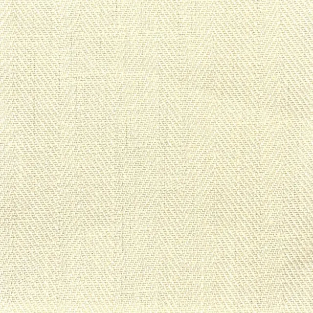 Ecru Herringbone Pattern 100% Natural Linen Flat Custom Roman Shade, CL1047