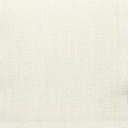 Ecru Herringbone Pattern 100% Natural Linen Flat Custom Roman Shade, CL1047