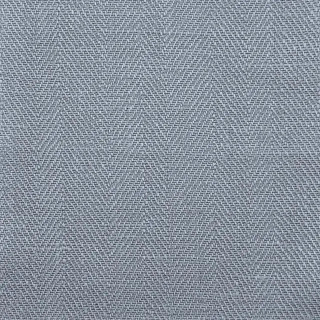 Ecru Herringbone Pattern 100% Natural Linen Flat Custom Roman Shade, CL1047