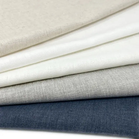 Classic Light Weight Blend Linen Flat Roman Shade | CL1048