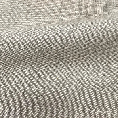 Oatmeal Belgian linen fabric swatch