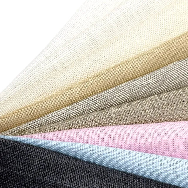 Belgian 100% Natural Medium Weight Linen Fabric, 54"Width, CL1051