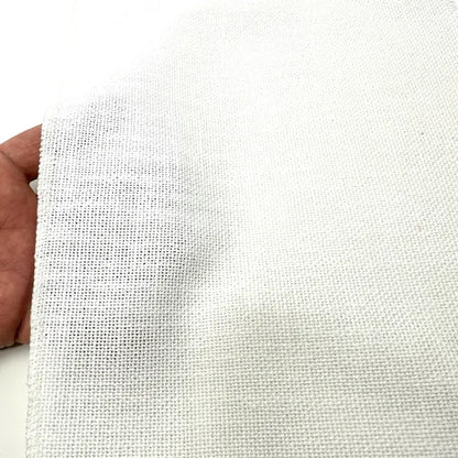 Textured Blend Linen Flat Roman Shade, CL1052