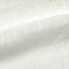 White & Ecru 100% Sheer Linen Fabric By The Yard/CL1054 - Classic & Modern Home