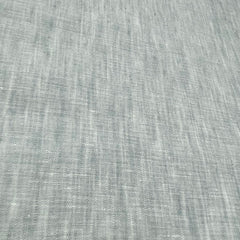 Solid Double Width 100% Natural Linen Fabric Flat Roman Shade / CL1056