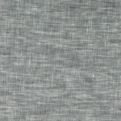 Ciel Double Width 100% Natural Linen Fabric Flat Roman Shade, CL1056