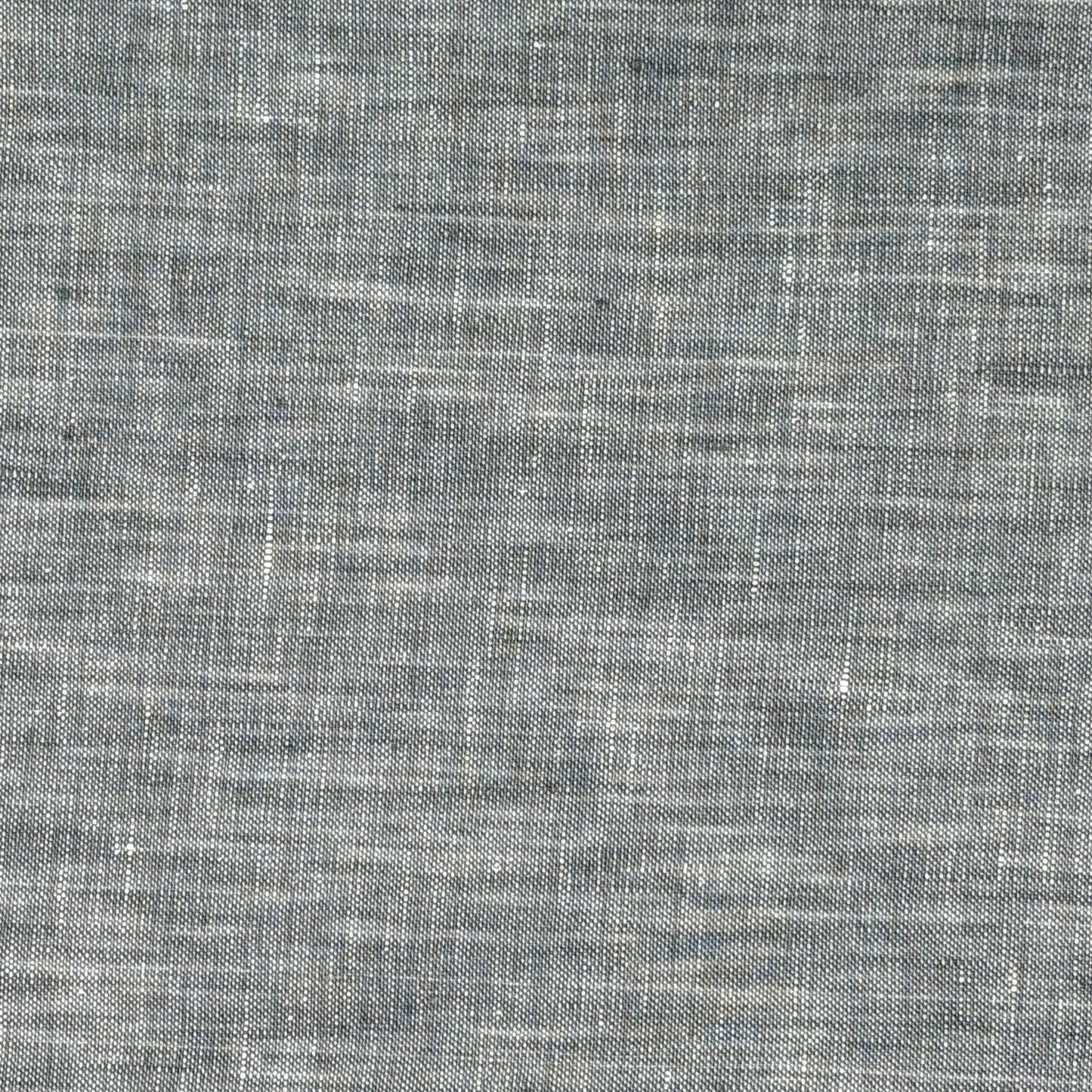 Ciel Double Width 100% Natural Linen Fabric Flat Roman Shade, CL1056