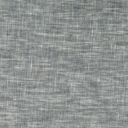 Ciel Double Width 100% Natural Linen Fabric Flat Roman Shade, CL1056