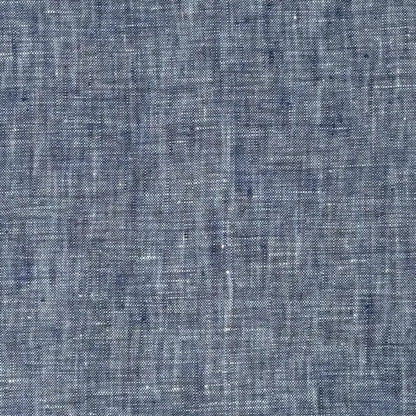 Ciel Double Width 100% Natural Linen Fabric Flat Roman Shade, CL1056