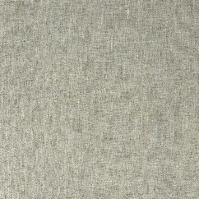 Ciel Double Width 100% Natural Linen Fabric Flat Roman Shade, CL1056