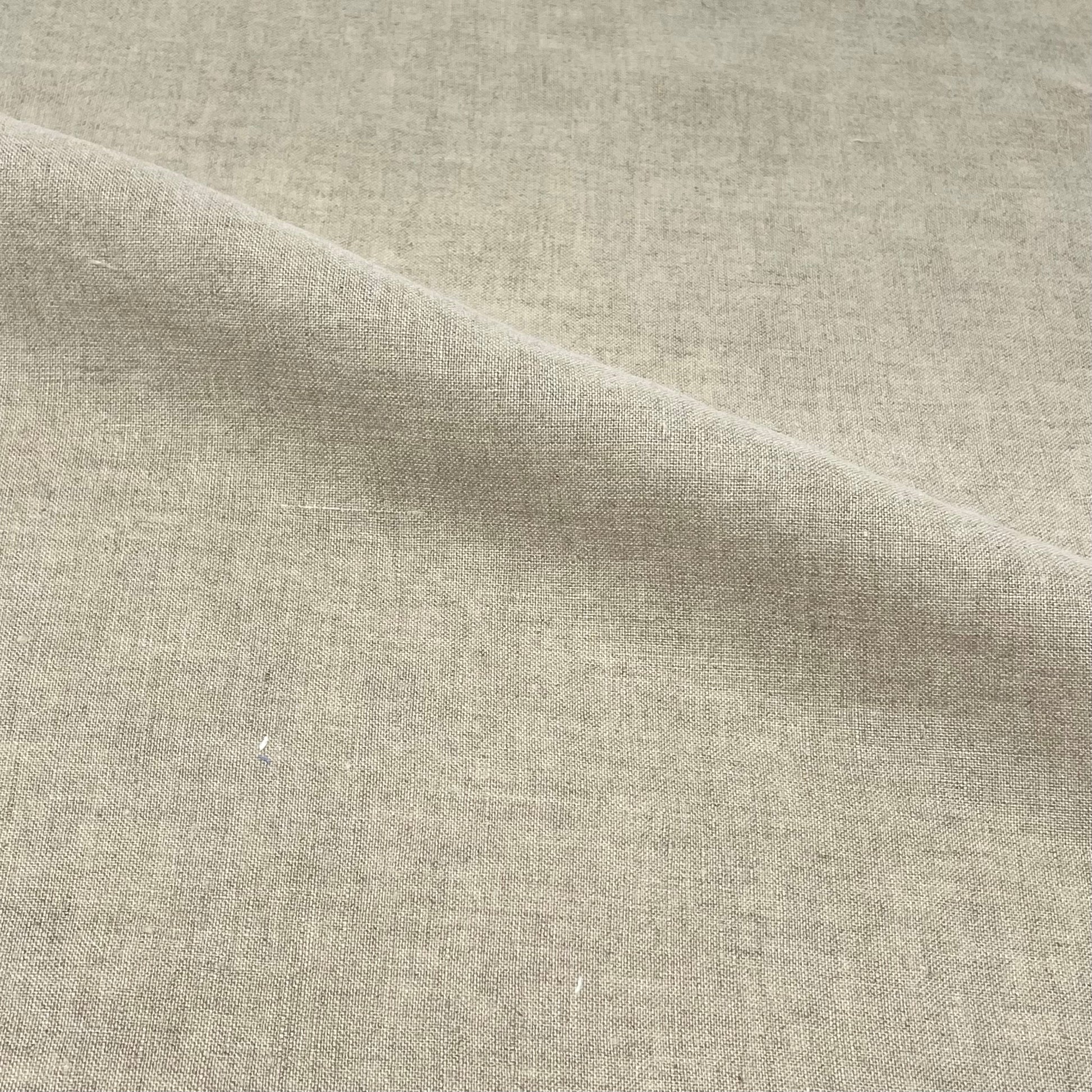 Natural Stonewashed 100% Organic Natural French Linen Roman Shade/CL1058 - Classic & Modern Home