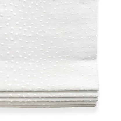 Elegant Embroidery Filigree Blend Linen, 54"Width, CL1059