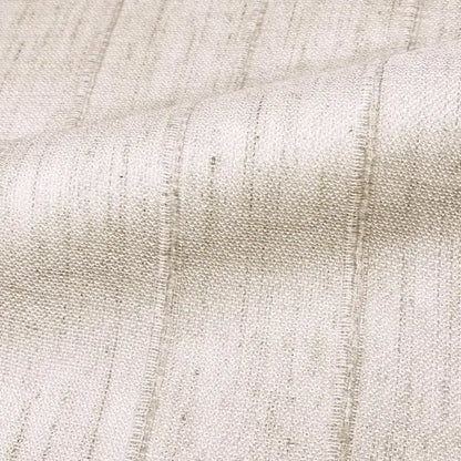 Stripe Embroidery Blend Linen Fabric, 118"Width, CL1060