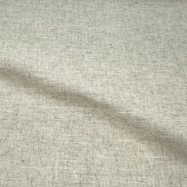 Solid Plain Sheer Net Linen Blend Fabric by the Yard, 118"Width, CL1063