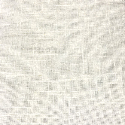 Solid Plain Sheer Net Linen Blend Fabric by the Yard, 118"Width, CL1063