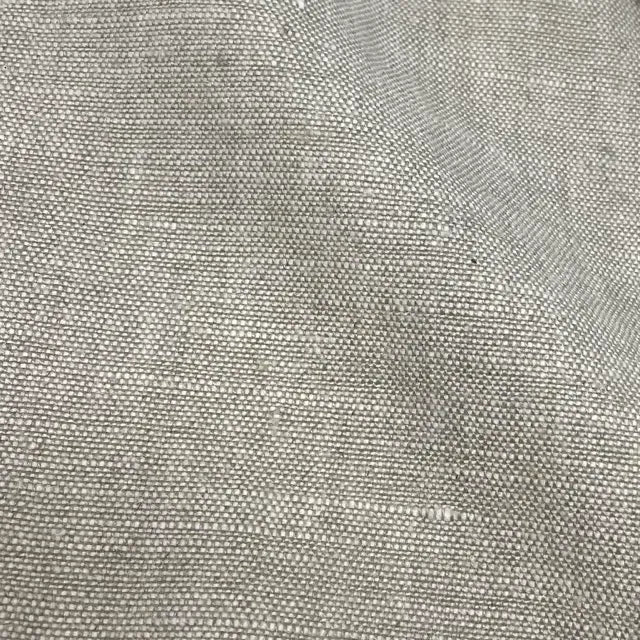 Tumbled Washed Belgian 100% Natural Linen Fabric, 54"Width, CL1064
