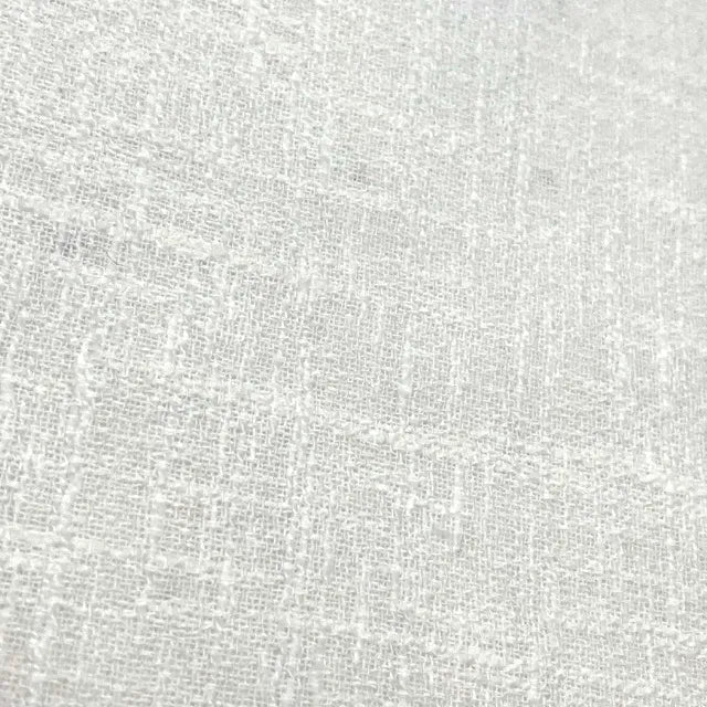 Textured Solid Sheer Linen Blend Fabric By The Yard, 56"Width, CL1065
