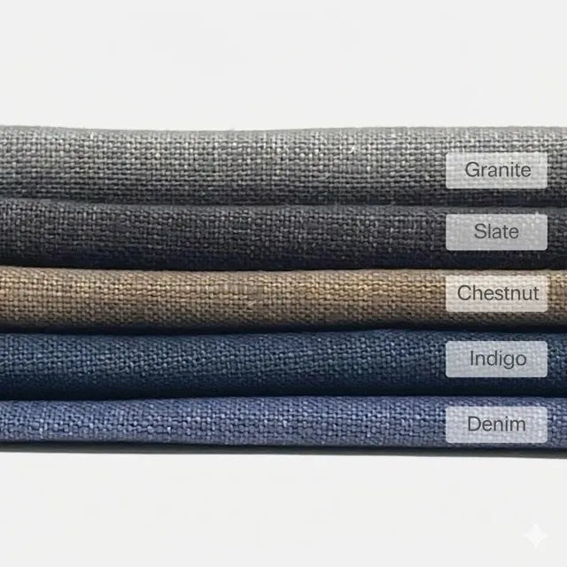 Light Weight Plain 100% Linen Fabric By The Yard, 57"Width, CL1066