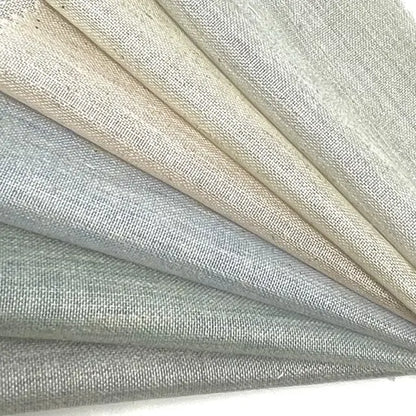 2 Tone Sheer Linen Blend Fabric by the Yard, 56"Width, CL1068