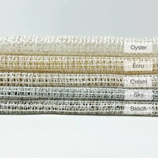 Mesh Net Faux Linen Fabric By The Yard | 118"Width | CL1070