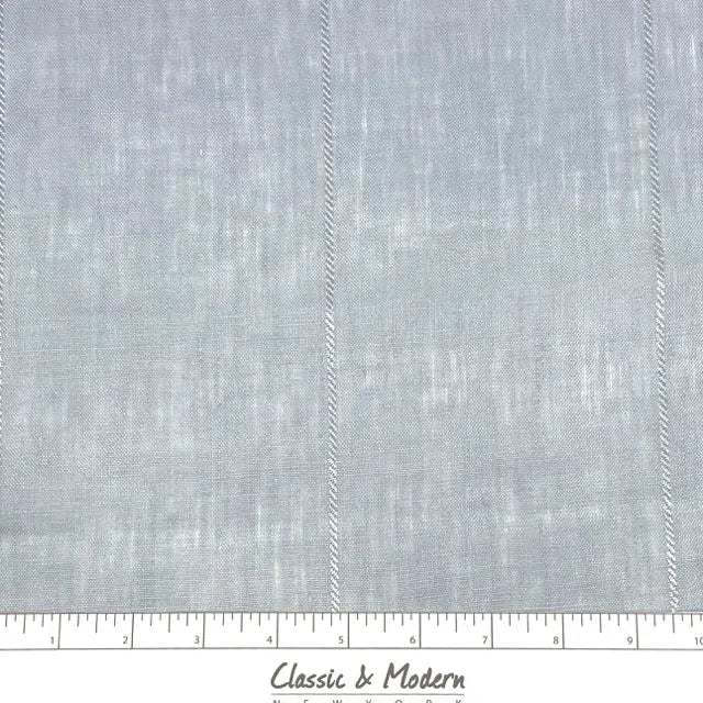 Diagonal 5" Stripe Linen Fabric by the Yard, 57"Width, CL1076