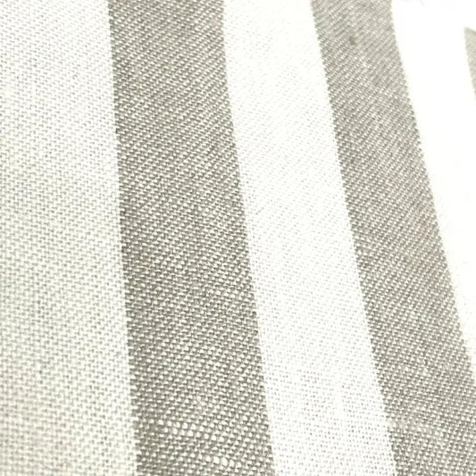 1" Stripe Linen Fabric By The Yard | 56"Width | CL1079