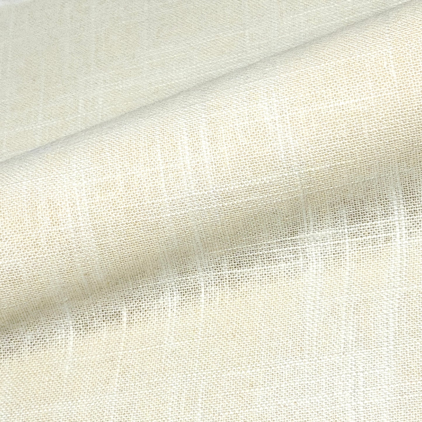 Solid Plain Sheer Net Linen Blend Fabric by the Yard, 118"Width, CL1063