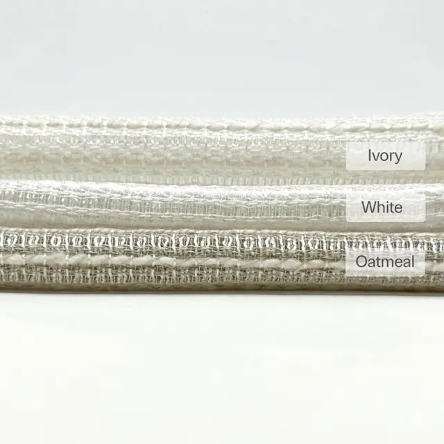Thick Weaved linen sheer Flat Roman shade, CL1084