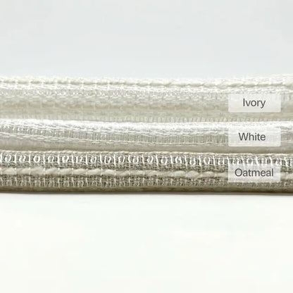 Thick Weaved linen sheer Flat Roman shade, CL1084