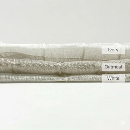 Seamed Luxury Blend Linen Fabric by Yard, 54"Width, CL1086