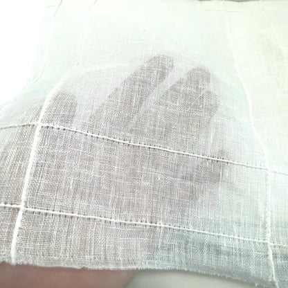 Seamed Luxury Blend Linen Fabric by Yard, 54"Width, CL1086